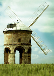 Ветряная мельница. Почтовая открытка