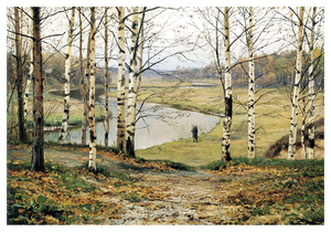 Октябрь (1883). Ефим Волков. Почтовая открытка