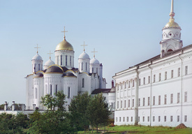Успенский собор с восточной стороны. Владимир. 1911 год. Почтовая открытка