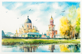 Тверской кремль. Почтовая открытка