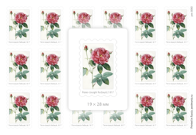 Розы. 15 декоративных марок